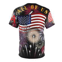 Load image into Gallery viewer, All Over Printing - USA - All of us with Kerchief Design Fireworks
