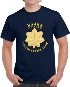 Army - Major - Maj - Veteran - V1 Classic T Shirt