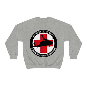 Unisex Heavy Blend Crewneck Sweatshirt - Army MEDEVAC Critical Care Flight Paramedics V1