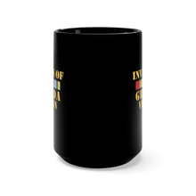 Load image into Gallery viewer, Black Mug 15oz - Army - Grenada Invasion Veteran w EXP SVC
