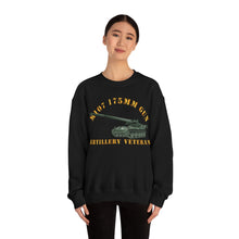 Load image into Gallery viewer, Unisex Heavy Blend Crewneck Sweatshirt - Army - M107 - 175mm Gun - Artillery Veteran
