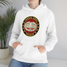 Load image into Gallery viewer, Unisex Heavy Blend™ Hooded Sweatshirt -  Combat Medic Veteran
