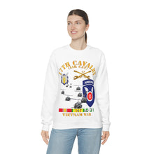 Load image into Gallery viewer, Unisex Heavy Blend Crewneck Sweatshirt - Army - 17th Cavalry (Air CAv) - 11th Airborne Division w SVC
