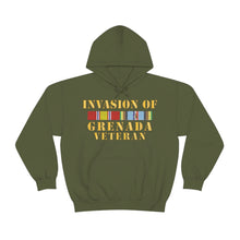 Load image into Gallery viewer, Unisex Heavy Blend™ Hooded Sweatshirt - Army - Grenada Invasion Veteran w EXP SVC
