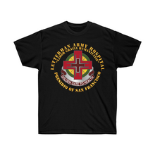 Load image into Gallery viewer, Unisex Ultra Cotton Tee - Army- Letterman Army Hospital - DUI - Presidio of San Francisco
