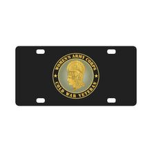 Load image into Gallery viewer, Army - Women&#39;s Army Corps - Cold War Veteran Classic License Plate
