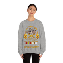 Load image into Gallery viewer, Unisex Heavy Blend Crewneck Sweatshirt - Army - 2nd Bn 83rd Artillery w M110 - Babenhausen Germany w COLD SVC
