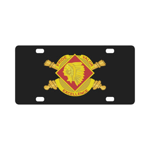 Army - 45th Artillery Brigade w Branch Classic License Plate