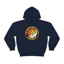 Load image into Gallery viewer, Unisex Heavy Blend Hooded Sweatshirt - Army - 3rd Armored Cavalry Regiment DUI - Red White - Blood and Steel
