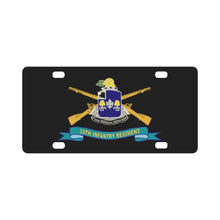 Load image into Gallery viewer, Army - 39th Infantry Regiment w Br - Ribbon X 300 Classic License Plate
