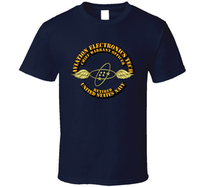 USN - Aviatian Electronics Tech, Chief Warrant Officer, (Retired) - T Shirt, Premium and Hoodie