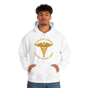 Unisex Heavy Blend™ Hooded Sweatshirt - Army - Medical Corps - US Army