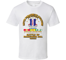 Load image into Gallery viewer, Hamburger Hill, 3rd Battalion, 187th Infantry with Vietnam Service Ribbons - T Shirt, Premium and Hoodie
