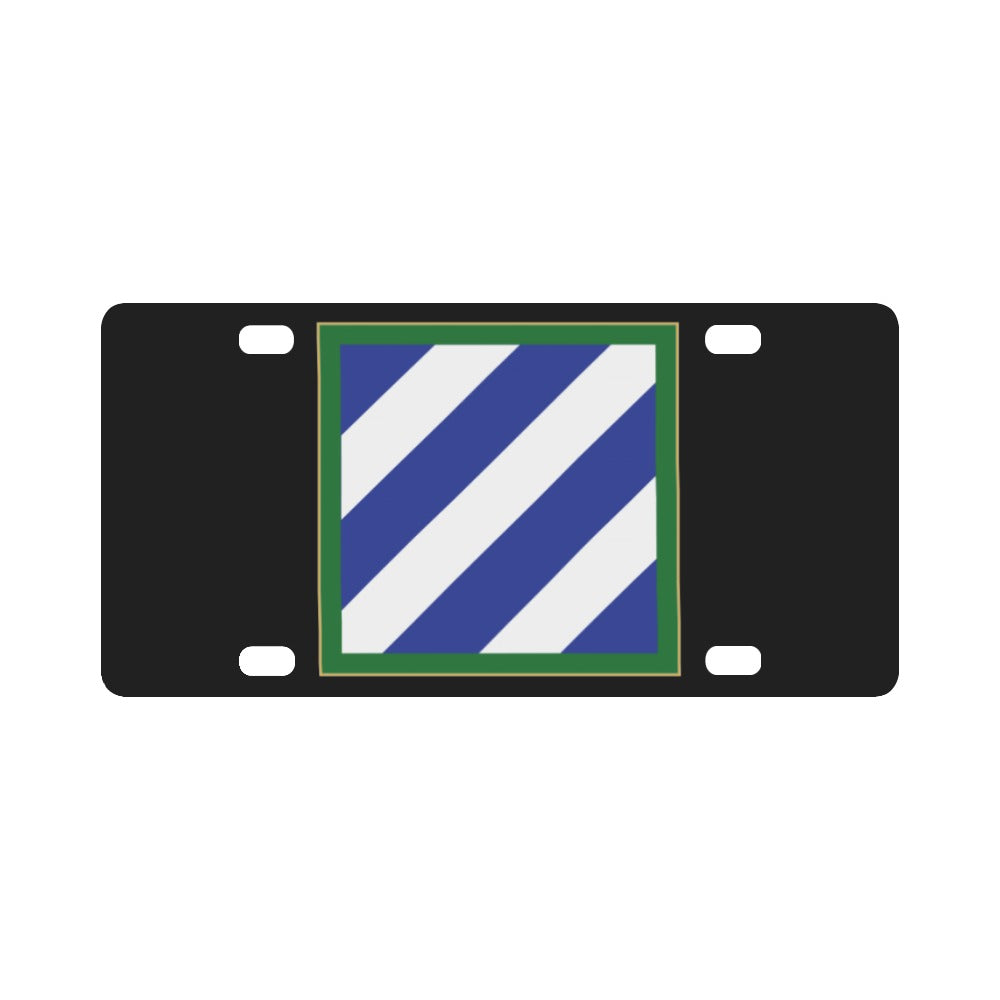 Army - 3rd Infantry Division wo Txt - Classic License Plate