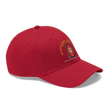 Load image into Gallery viewer, Unisex Twill Hat - USMC - 1st Bn, 8th Marines - The Cutting Edge - Marines at War - Hat - Direct to Garment (DTG) - Printed
