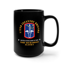 Load image into Gallery viewer, Black Mug 15oz - Army - 172nd In Bde - Ft Richardson AK X 300
