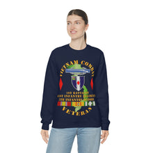 Load image into Gallery viewer, Unisex Heavy Blend Crewneck Sweatshirt - Army - Vietnam Combat Vet - 1st Bn 61st Infantry - 5th Inf Div Ssi
