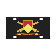 Load image into Gallery viewer, Army - 36th Field Artillery w Br - Ribbon Classic License Plate
