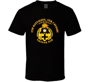 Army  - 2nd Battalion, 5th Cavalry W Txt T Shirt