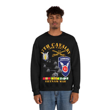 Load image into Gallery viewer, Unisex Heavy Blend Crewneck Sweatshirt - Army - 17th Cavalry (Air CAv) - 11th Airborne Division w SVC
