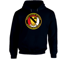 Load image into Gallery viewer, Army - 1st Cavalry Div - Red White - Operations Desert Shield Hoodie
