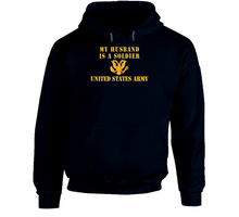 Load image into Gallery viewer, Army - My Husband Is A Soldier Hoodie
