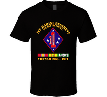 Load image into Gallery viewer, Army - 1st Marine Regiment - Vietnam 1966 - 1971 W Vn Svc Classic T Shirt
