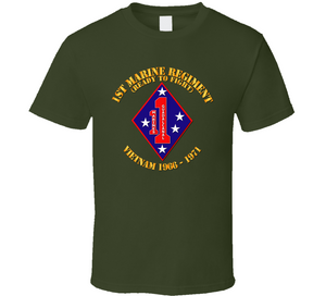 Army - 1st Marine Regiment - Vietnam 1966 - 1971 Classic T Shirt