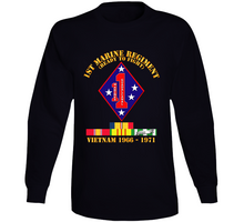 Load image into Gallery viewer, Army - 1st Marine Regiment - Vietnam 1966 - 1971 W Vn Svc Car Long Sleeve
