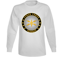 Load image into Gallery viewer, Army - Cyber Corps Veteran Long Sleeve
