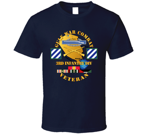 Army - Gulf War Combat Infantry Vet W 3rd Id Ssi Classic T Shirt