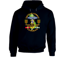 Load image into Gallery viewer, Army - Vietnam Combat Infantry Veteran W 2nd Bn 8th Inf - 1st Id Ssi Hoodie
