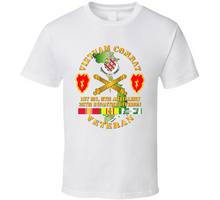 Load image into Gallery viewer, Army - Vietnam Combat Veteran W 1st Bn 8th Artillery Dui - 25th Id Ssi Classic T Shirt
