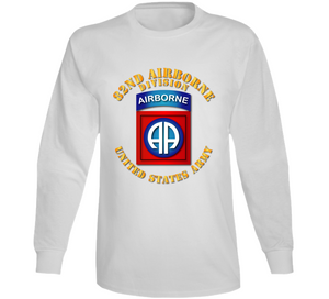 Army - 82nd Airborne Division - Ssi - Ver 2 Long Sleeve