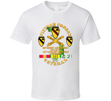 Load image into Gallery viewer, Army - Vietnam Combat Cavalry Veteran W  Divarty - 1st Cav Div Classic T Shirt
