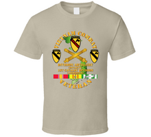 Load image into Gallery viewer, Army - Vietnam Combat Cavalry Veteran W  Divarty - 1st Cav Div Classic T Shirt
