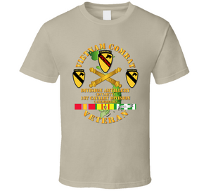 Army - Vietnam Combat Cavalry Veteran W  Divarty - 1st Cav Div Classic T Shirt
