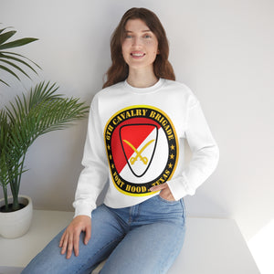 Unisex Heavy Blend Crewneck Sweatshirt - Army - 6th Cavalry Brigade Fort Hood, Texas