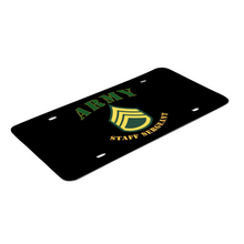 Load image into Gallery viewer, [Made in USA] Custom Aluminum Automotive License Plate 12&quot; x 6&quot; - Army - ARMY -  SSG
