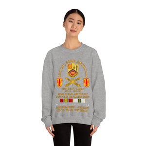 Unisex Heavy Blend Crewneck Sweatshirt - Army - 2nd Bn 83rd Artillery - 41st FA Gp - Babenhausen Germany w COLD SVC