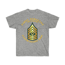 Load image into Gallery viewer, Unisex Ultra Cotton Tee - Army - First Sergeant - 1SG - Retired
