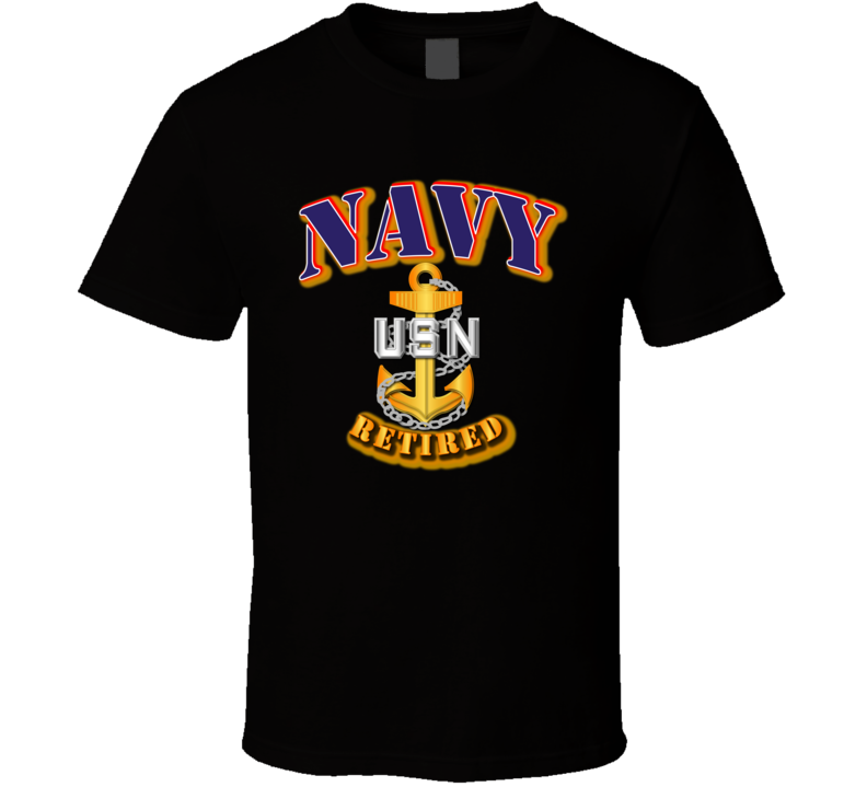 NAVY - CPO - Retired T Shirt