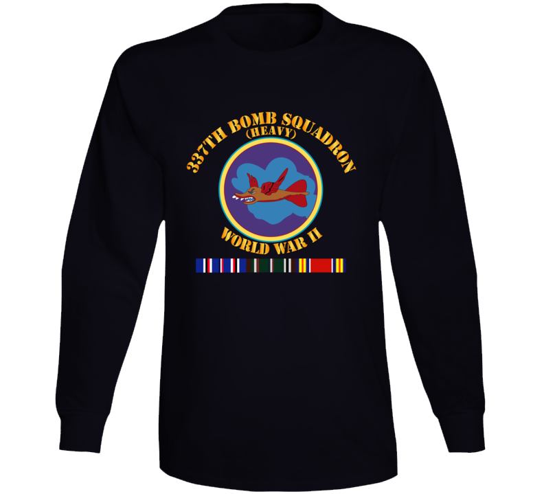 AAC - 337th Bomb Squadron WWII w SVC Long Sleeve