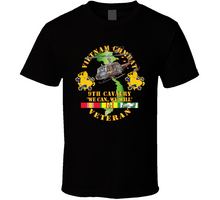 Load image into Gallery viewer, Army - Vietnam Combat Cavalry Veteran w 9th Cav Helicopter V1 Classic T Shirt
