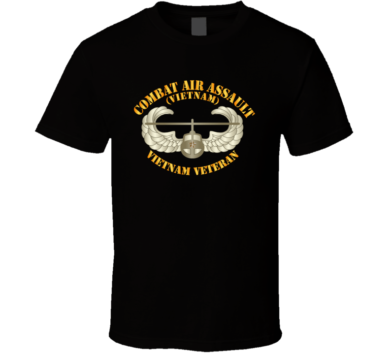 Army - Combat Air Assault - Vietnam w 1 Star Classic T Shirt