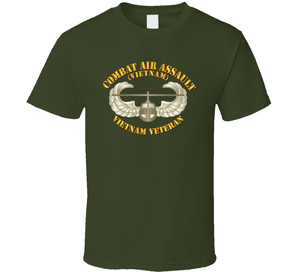 Army - Combat Air Assault - Vietnam w 1 Star Classic T Shirt