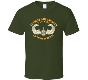 Army - Combat Air Assault - Vietnam w 2 Star V1 Classic T Shirt