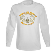 Load image into Gallery viewer, Army - Combat Air Assault - Vietnam w 2 Star V1 Long Sleeve
