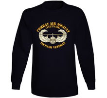 Load image into Gallery viewer, Army - Combat Air Assault - Vietnam w 2 Star Long Sleeve
