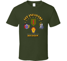 Load image into Gallery viewer, Army - 1st Infantry Division w BCTs Classic T Shirt
